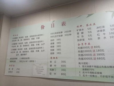 武汉桑拿价格揭秘：从人均400到1300，李强的消费启示录